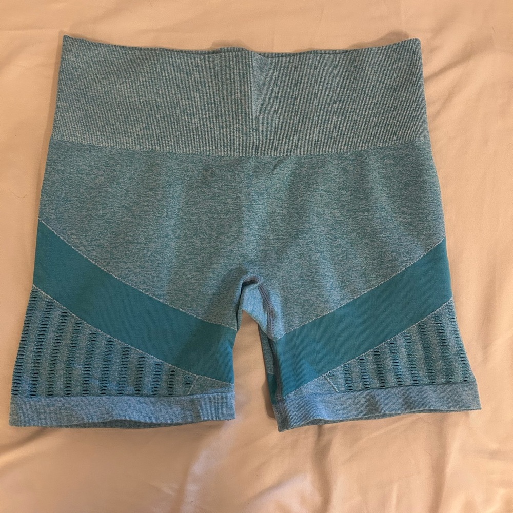 Blue Women's Athletic Shorts